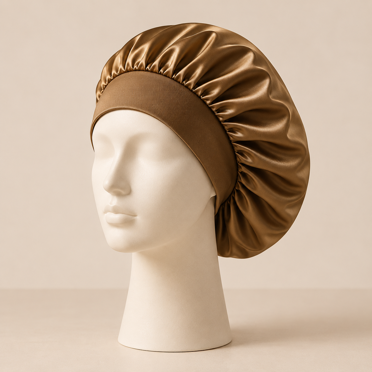 Bonnet de Nuit en Soie de Mûrier 19 & 22 Mommes – Bande Confort