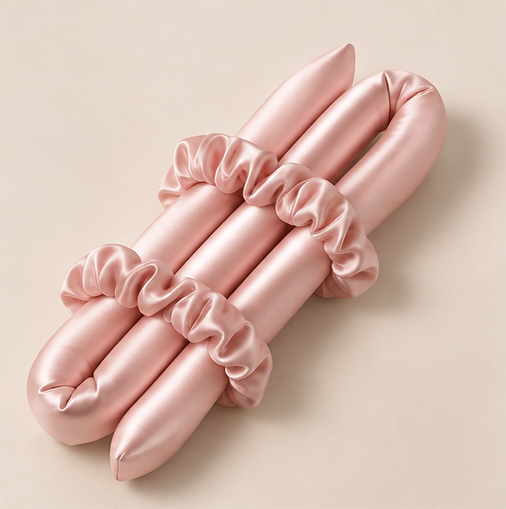 Kit Boucles Sans Chaleur en Pure Soie de Mûrier