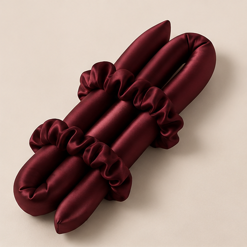 Kit Boucles Sans Chaleur en Pure Soie de Mûrier