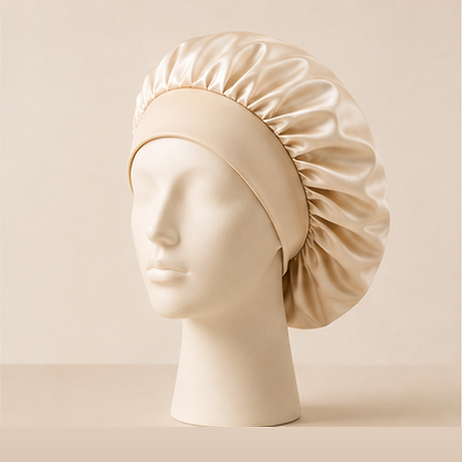 Bonnet de Nuit en Soie de Mûrier 19 & 22 Mommes – Bande Confort