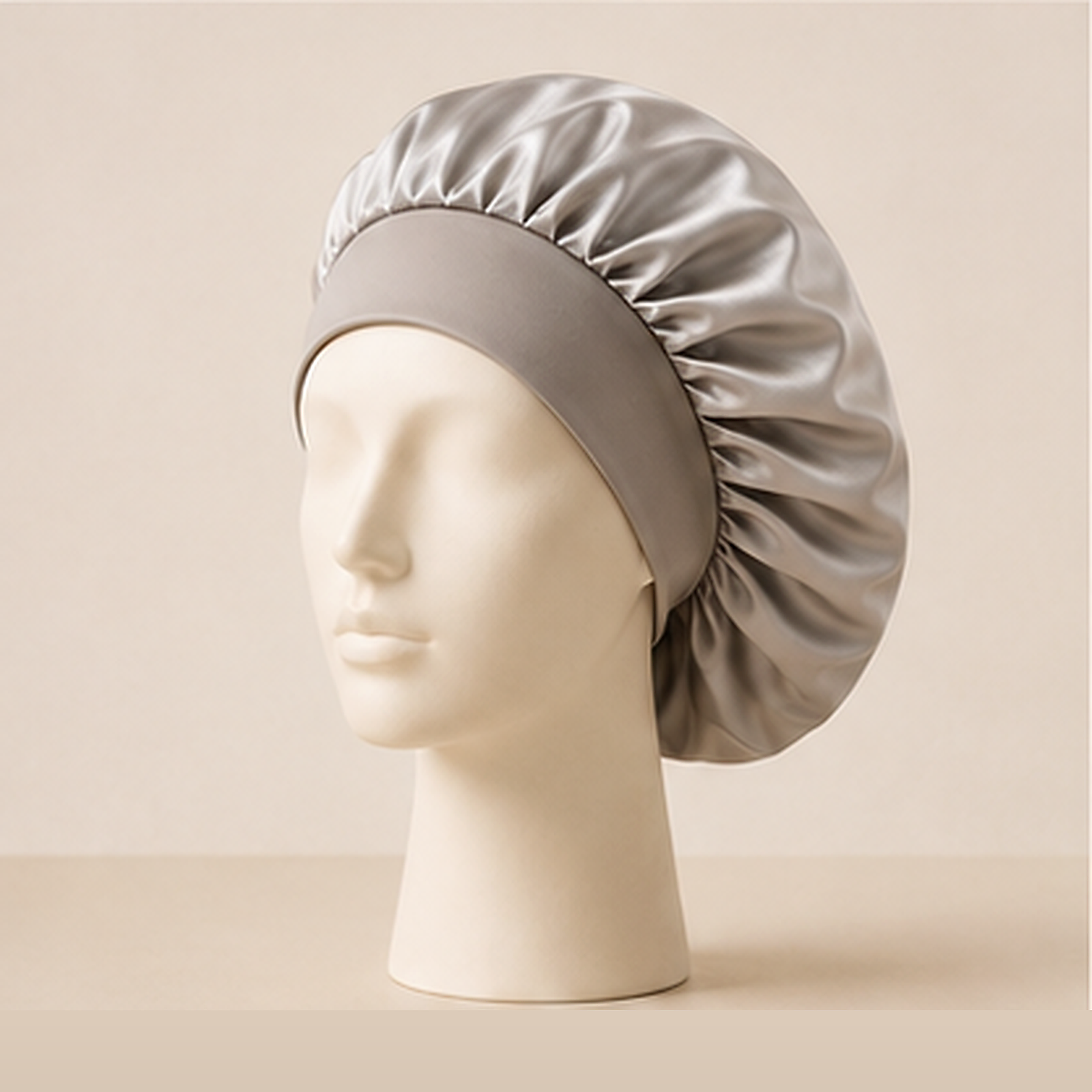 Bonnet de Nuit en Soie de Mûrier 19 & 22 Mommes – Bande Confort