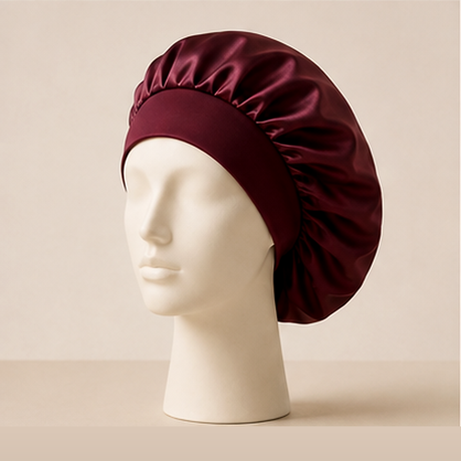 Bonnet de Nuit en Soie de Mûrier 19 & 22 Mommes – Bande Confort